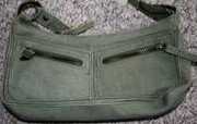 Small Kharki canvas handbag